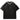 BLACK V-NECK TEE WHITE TRIM CASUAL FIT