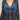 BLACK VELOUR ZIP-UP HOODIE WITH BLUE AND SILVER EMBELLISHMENTS GRUNGE VELVET HOODIE
