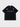 BLACK VINTAGE TEE WITH WHITE ACCENTS - TIMELESS STYLE