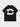 BLACK VINTAGE TEETH TEE WITH ABSTRACT DESIGN