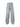 BLACK WIDE-LEG JEANS WITH BEIGE STREAKS - MID WAIST STRAIGHT LEG