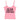 BLACK Y2K TANK TOP WITH PINK TEXT