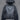 BLACK ZIP-UP HOODIE WITH GRAPHIC PRINT - VINTAGE BLACK HOODIE