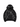 BLACK ZIP-UP HOODIE WITH THORN DESIGN - TREE GRAPHIC HOODIE