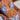 BLUE AND WHITE BIKINI ETHNIC STYLE BROKEN