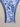BLUE AND WHITE BIKINI ETHNIC STYLE BROKEN