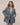 BLUE AND YELLOW PLAID BLAZER OVERSIZED PREPPY-STYLE PLAID