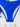 BLUE BIKINI SET WITH COVER-UP ELASTANE FABRIC