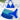 BLUE BIKINI SET WITH ELASTANE FABRIC