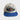BLUE-BRIMMED BASEBALL CAP WITH EMBROIDERED PATCH - CASQUETTE UNISEXE COTON STREETWEAR