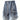 BLUE DENIM CARGO SHORTS LOOSE FIT CASUAL