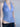 BLUE FLORAL HALTER TOP BACKLESS SPRING FASHION