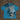 BLUE GRAPHIC PRINT T-SHIRT ALPHABETS CASUAL