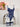 BLUE LACE BODYSUIT AND STOCKINGS ELEGANT LACE BODYSUIT