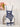 BLUE LACE BODYSUIT AND STOCKINGS ELEGANT LACE BODYSUIT