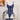 BLUE LACE BODYSUIT AND STOCKINGS ELEGANT LACE BODYSUIT