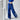 Blue / Red / Black - Streetwear Baggy Wide Leg Cargo Pants Y2K