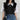BLUE RIBBED KNIT VEST OVER WHITE COLLARED SHIRT FOR CASUAL SUMMER STYLE