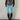 BLUE SHEER NET TIGHTS VIVID BLUE LACE PATTERN STOCKINGS