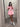 BLUE SKIRT SUIT COLOR BLOCK PATTERN