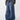 BLUE WIDE-LEG DENIM JEANS BAGGY DENIM STYLE