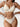 BRA AND PANTY SET NUDE SOLID COLOR REMOVABLE PADDING