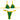 BRAZILIAN FLAG BIKINI TOP 80-85CM SWIMSUIT FOR ADULTS