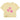 BRIGHT STAR CROPPED TOP YELLOW STAR CROPPED