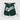 BROOKLYN GREEN AND WHITE KNIT SHORTS CASUAL REGULAR