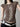 BROWN ALPHABET PRINT FITTED T-SHIRT SUMMER COTTON