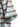 BROWN AND BLUE STRIPED CREW NECK T-SHIRT