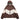 BROWN AND WHITE HOODED WINDBREAKER JACKET FOR MEN AND WOMEN