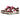 BROWN AND WHITE SNEAKERS WITH PINK ACCENTS LIGHTWEIGHT BREATHABLE ANKLE