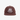 BROWN BASEBALL CAP WITH MONOGRAM - COTTON TWILL BROWN