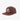 BROWN BASEBALL CAP WITH MONOGRAM - COTTON TWILL BROWN