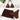 BROWN BIKINI SET: SIENNA ELASTANE FABRIC