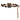 BROWN BUTTERFLY BELT BOHO BUTTERFLY BELT WITH METAL ACCENTS