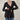 BROWN CABLE-KNIT SWEATER: DEEP V-NECK KNIT TOP