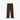 BROWN CARGO PANTS IN HEAVY COTTON - BROWN WASHED STYLE