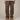 BROWN CARGO PANTS IN HEAVY COTTON - BROWN WASHED STYLE