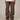 BROWN CARGO PANTS IN HEAVY COTTON - BROWN WASHED STYLE - S (W30) - Sweetheart Supplies