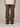 BROWN CARGO PANTS IN HEAVY COTTON - BROWN WASHED STYLE - S (W30) - Sweetheart Supplies