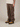 BROWN CARGO PANTS IN HEAVY COTTON - BROWN WASHED STYLE - XL (W36) - Sweetheart Supplies