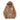 BROWN CARTOON HOODIE FOR EVERYDAY WEAR IN KHAKI STYLE