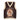 BROWN CAT GRAPHIC SWEATER VEST FOR WOMEN