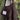 BROWN CORDUROY BAG WITH FLORAL CROCHET AND INSECT PATCH VINTAGE TIERED