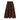 BROWN CORDUROY SKIRT WITH FLORAL EMBROIDERY 60-80CM LENGTH