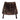 BROWN DENIM MINI SKIRT WITH BUCKLE STRAPS