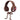 BROWN EARMUFFS STAR GIRL CROCHET HIGH-QUALITY ACRYLIC