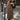 BROWN FLORAL LONG-SLEEVED DRESS CLASSIC PRINT MAXI DRESS